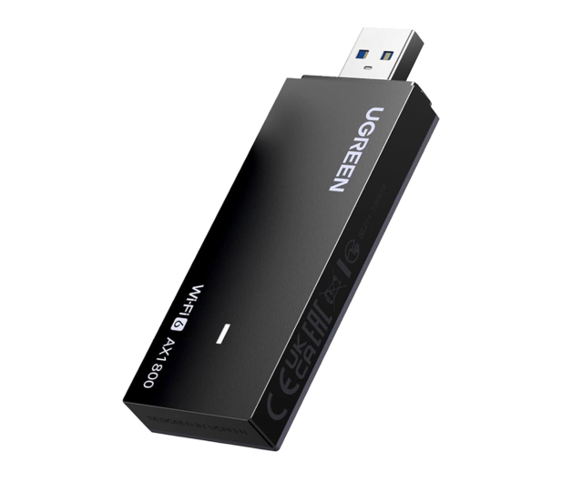 UGREEN Karta sieciowa USB CM499 Wi-Fi 6 1800 Mb/s 2.4 + 5 GHz - 1501486 - zdjęcie 2